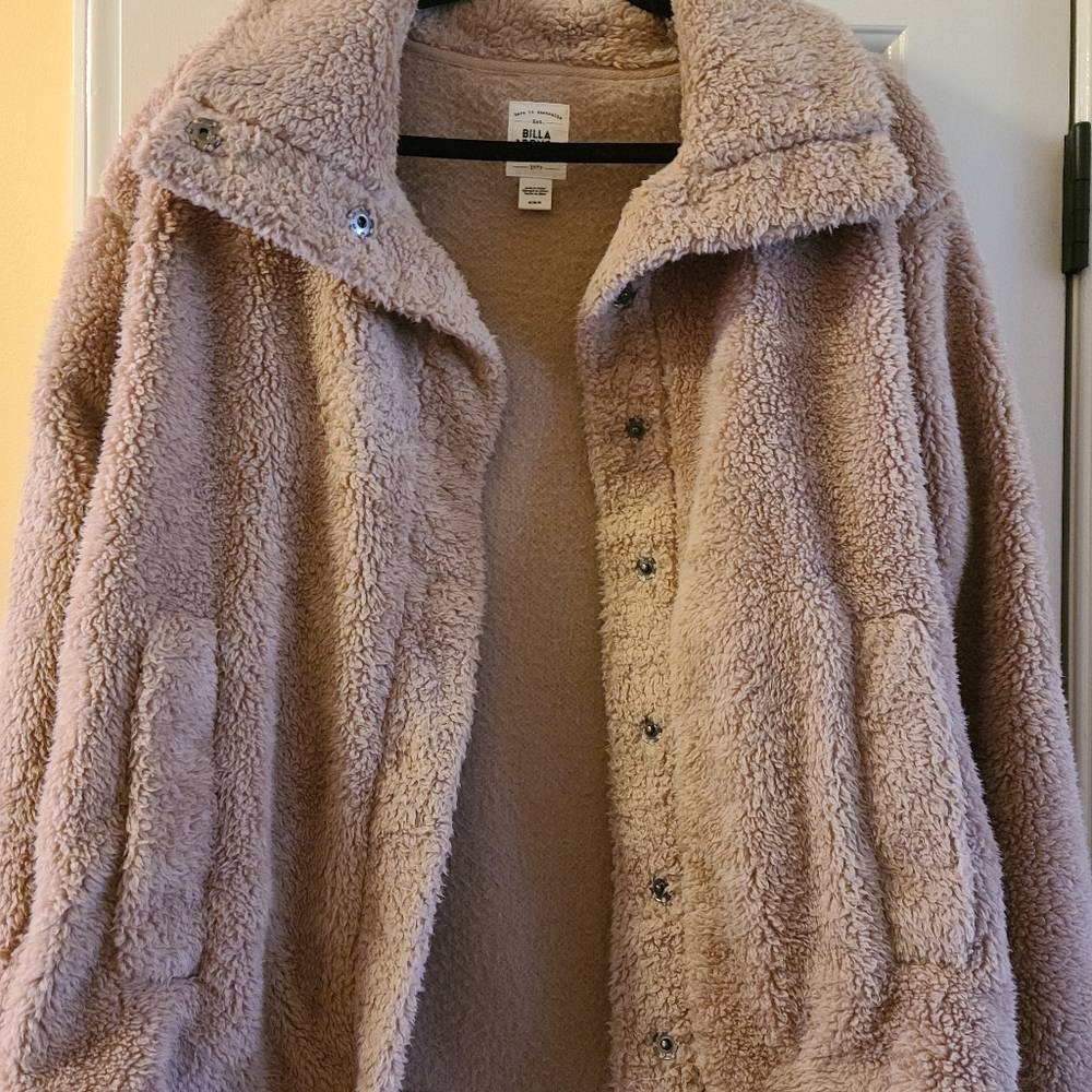 Billabong cozy days sherpa fleece jacket